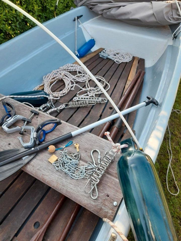 Top erhaltenes und aufgearbeitetes ANKA Ruderboot - MIT Zubehör in Königs Wusterhausen