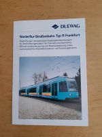 Prospekt DUEWAG Niederflur-Straßenbahn Typ R Frankfurt Tram Berlin - Charlottenburg Vorschau