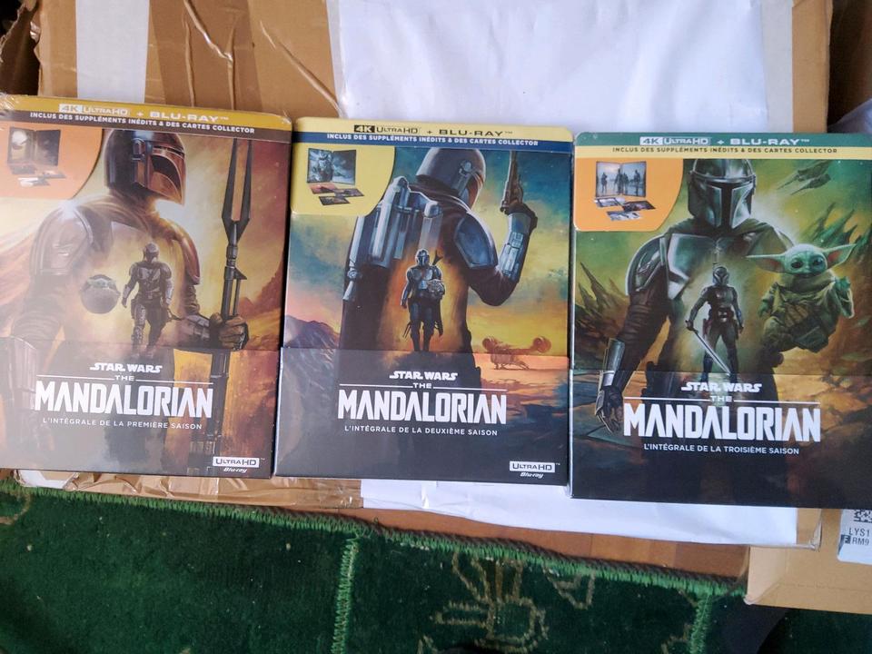 Mandalorian 1-3 franz. Steelbooks mit Deutsch 4k uhd+BD neu + ovp in Mainz