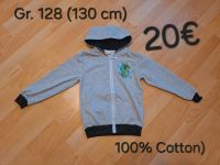 Strickjacke Gr. 128 (130) Minecraft grau Niedersachsen - Tostedt Vorschau