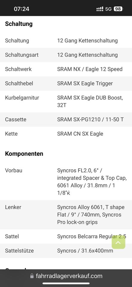 Verkaufe Mtb Scott Scale 940 Carbon in Lorch