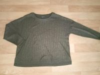 Raglan Pullover Shirt Ripp-Optik khakifarben Gr. 42 Sachsen-Anhalt - Halle Vorschau