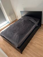 IKEA Malm Bett Gestell schwarz (140x200, aufklappbarer Bettkasten Sachsen-Anhalt - Magdeburg Vorschau