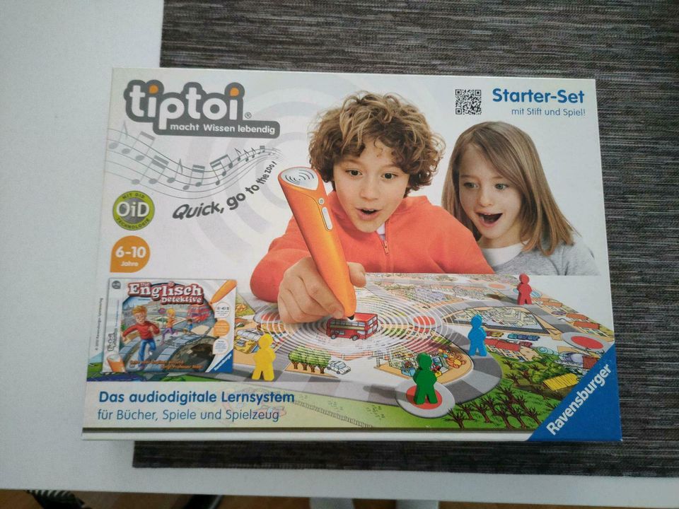 Tiptoi Englisch Detektive, Starter Set OHNE Stift, w. neu in Schlangenbad