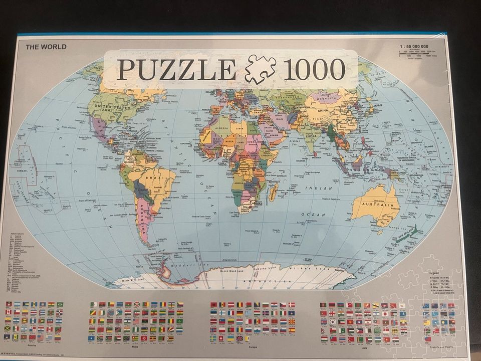Puzzle, 1000 Teile The World -neu- in Troisdorf