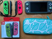 Nintendo Switch Lite Konsole Grau wie neu mit Joy-cons Bayern - Karlsfeld Vorschau