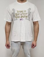 Weißes T-Shirt K1X Love is for after the Game Herren XL Bayern - Bad Kissingen Vorschau