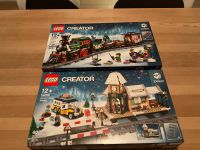 Lego 10254 Festlicher Weihnachtszug u. 10259 Winterlicher Bahnhof Niedersachsen - Echem Vorschau