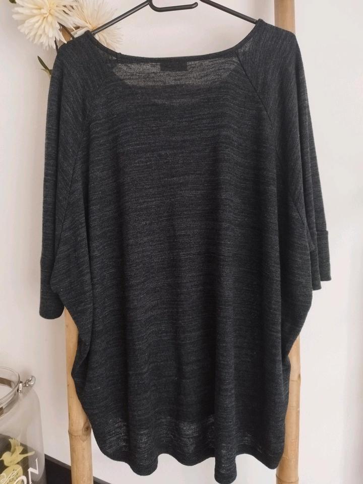 XXL 48 50 Street One Pullover Shirt Tunika schwarz meliert in Genthin