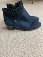 Maripe Gr 42 blau Leder Schuhe Stiefeletten Halbschuhe Nordrhein-Westfalen - Dülmen Vorschau