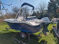 Konsolenboot  Selva 40Ps EFI Trailer Inspektion mit Zahnriemen Dortmund - Mitte Vorschau