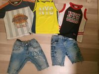 Tshirt's und kurze Jeans Gr. 110 116   5 teilig Nordrhein-Westfalen - Herford Vorschau