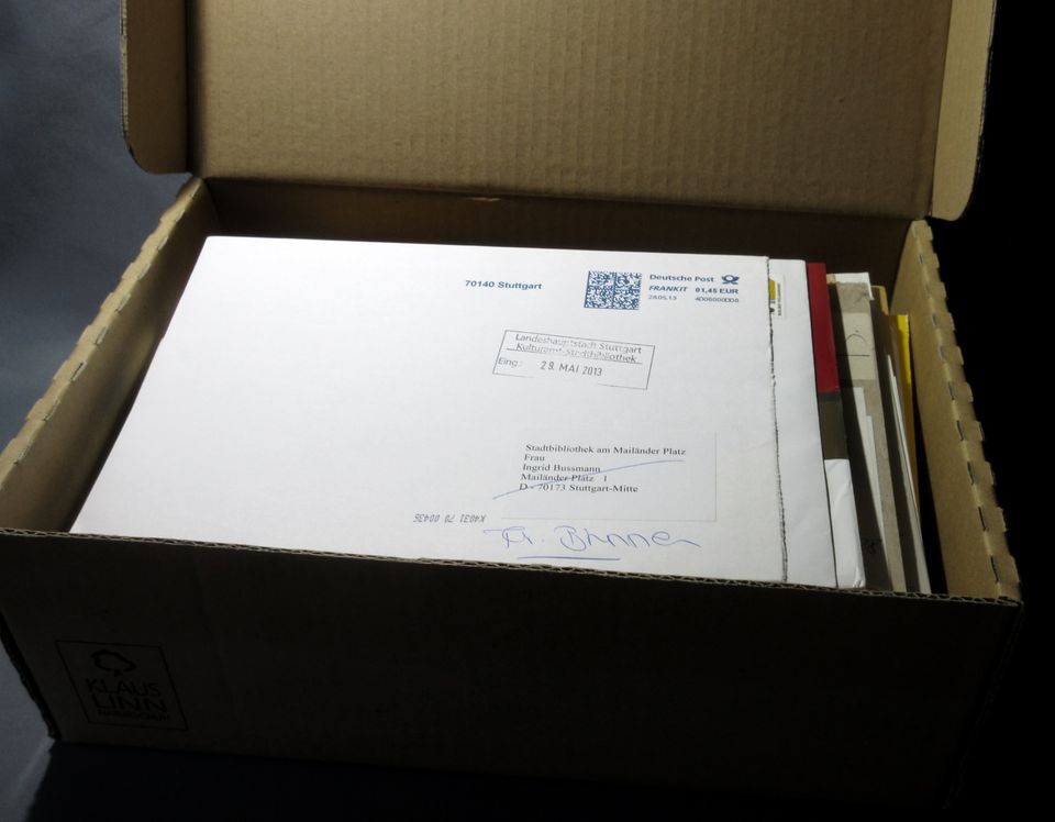 Karton mit DIN A5 Briefen zum Durchsuchen Fundgrube ca. 2,5 Kg in Backnang