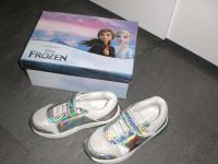 ♡ Frozen Sneaker blinkend ☆ weiß silber Gr.31 Sachsen-Anhalt - Staßfurt Vorschau