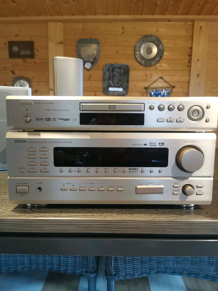 Denon AVR-1802 Reciver + DVD Video Player in Norden