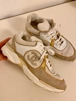 Chanel sneaker weiß trainers Damen Original 39 CC Logo Berlin - Charlottenburg Vorschau