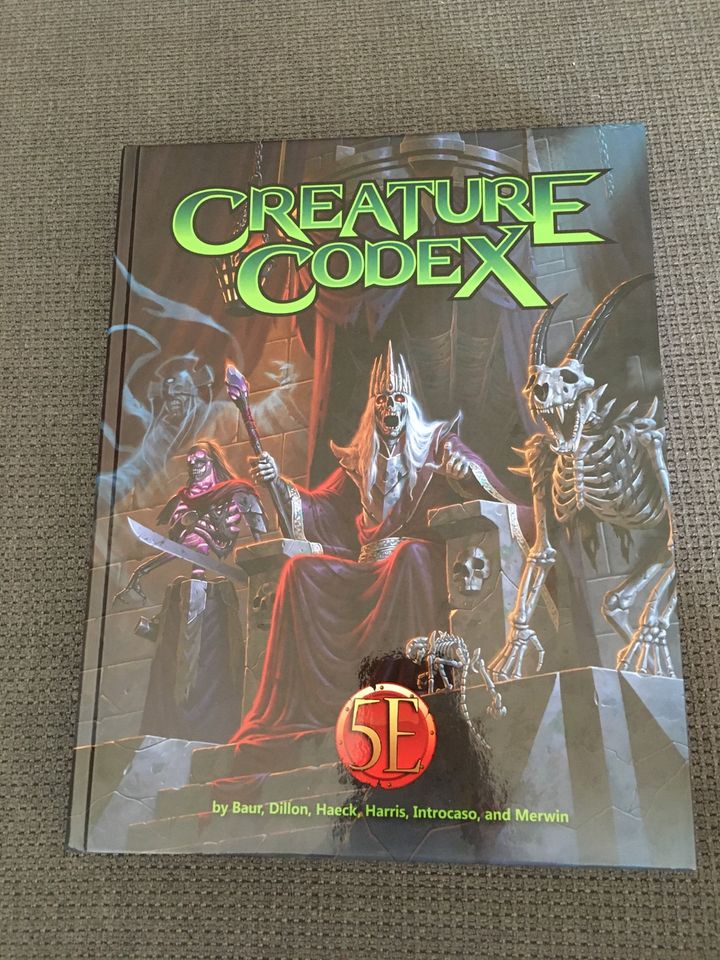 Dungeons and Dragons - Creature Codex - englisch in Dresden