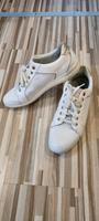 Original Geox Nihal Sneaker Gr. 39 weiß Gold Halbschuhe Nordrhein-Westfalen - Hörstel Vorschau