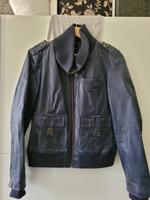 Vero Moda Lederjacke Jacke Leder Blouson Bomberjacke blau Gr. L Sachsen - Aue Vorschau