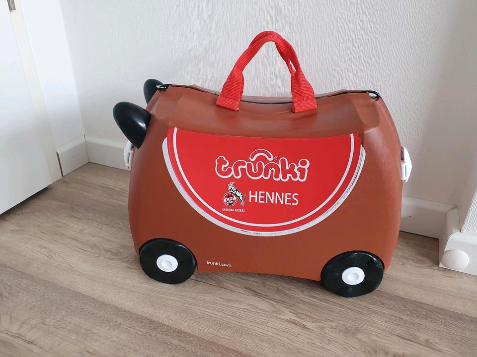 Kinderkoffer Trunki, 1 FC Köln, Hennes in Sankt Augustin