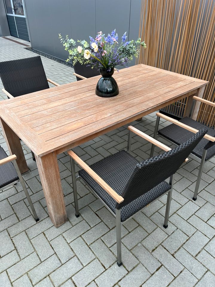 Royal Botania Teak Tisch 180x90 cm Top massiv in Seevetal