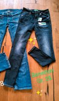 Neuw.⭐ Benetton Skinny Stretch Inch 28 S 36 38 blau Jeans Hose Niedersachsen - Elsfleth Vorschau