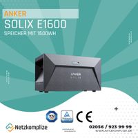 Anker SOLIX Solarbank E1600 Speicher mit 1,6kWh Nordrhein-Westfalen - Heiligenhaus Vorschau