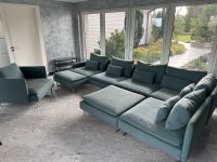 Ikea Couch Sofa Söderhamn Sitz Garnitur mit Sessel und Hocker Dortmund - Höchsten Vorschau