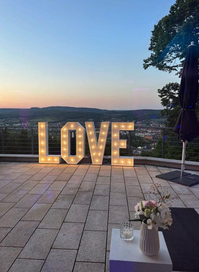 LOVE Buchstaben XXL, LED, Wedding, Hochzeit, Feier in Bad Münder am Deister