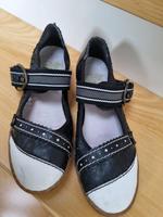 Rieker Antistress Ballerinas schwarz /weiß 40 Sommerschuhe Sachsen - Wilkau-Haßlau Vorschau