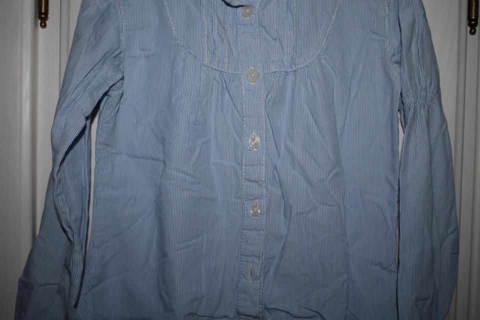 s. Oliver Bluse maritim Gr. 116 122 blau weiß gestreift langarm in Hamburg