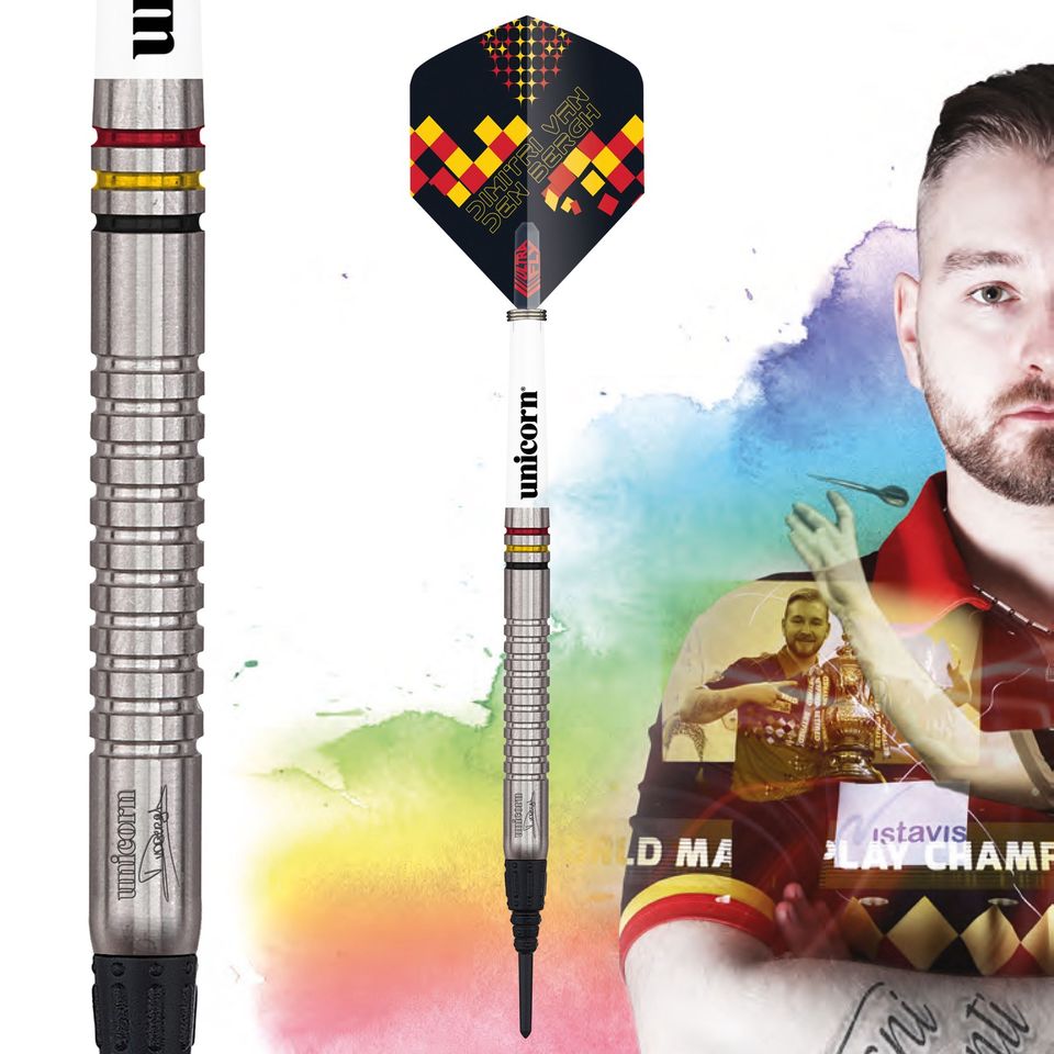 Unicorn Premier 2022 Dimitri van den Bergh Softdarts / Soft Darts in Linsengericht