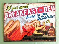 Metallschild Breakfast in Bed, 40x30 cm, Nostalgic Art Bayern - Reiser Gem Gars Vorschau