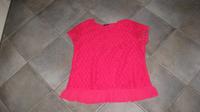 T-Shirt_Kurzarm_Bluse_Tunika_pink_rosa_Tüll * Taifun * 42_L Niedersachsen - Gifhorn Vorschau