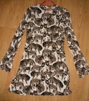 H&M kurzes Kleid Raubkatzen Gr.36 Blusenkleid - Tunika Wuppertal - Barmen Vorschau