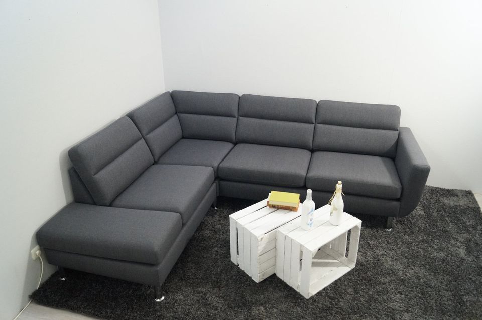 SOFA Ausstellungsstück Couch Ecksofa Wohnlandschaft NEUWARE in Elkenroth