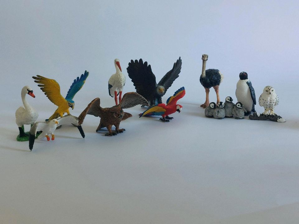 Schleich Sammlung | 128 Tiere in Bergen