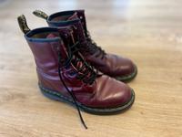 Dr. Martens Schnürstiefelette '1460' in Kirschrot - Größe 38 Nordrhein-Westfalen - Lünen Vorschau