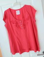 H&M Damen Sommer T-Shirt Gr. 44 XXL Rosen kurzarm Nordrhein-Westfalen - Jüchen Vorschau