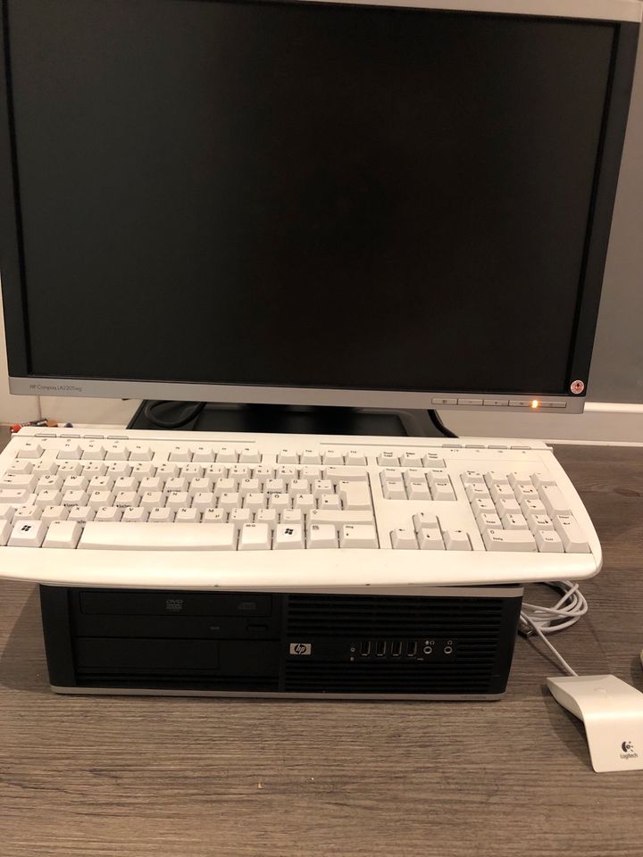 PC inkl. Monitor, Tastatur, Maus, Kabel in Torgau