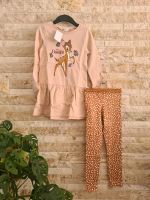 H&M Disney Bambi Set Outfit Kleid Leggings Hessen - Wolfhagen  Vorschau