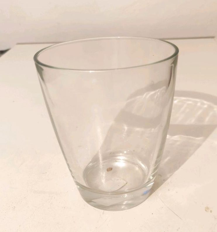 Glas Vase schlicht in Morbach-Hundheim