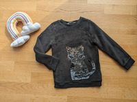 Kuscheliger Pullover mit wendepailetten und Katzen Motiv Hamburg-Nord - Hamburg Barmbek Vorschau