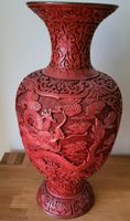 Wunderschöne asiatische rotlack/schnitzlack vase Schleswig-Holstein - Bad Oldesloe Vorschau