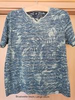 T-Shirt grün gemustert Farne Lerros Gr L M Bayern - Aßling Vorschau