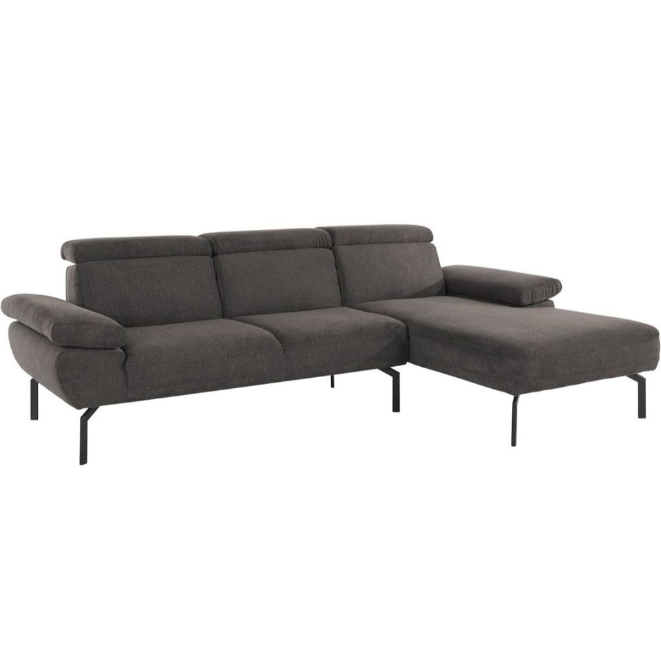 Ecksofa Eckcouch Polsterecke Sofa Couch anthrazit in Beelen