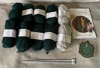 Harry Potter Strickset Schal Slytherin Dortmund - Lücklemberg Vorschau