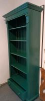 Möbel Bücherregal Vintage grün massiv Holz 40x80x190cm Nordrhein-Westfalen - Hamm Vorschau