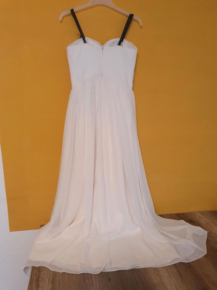 Maxi Kleid ohne Träger gr.38/M weiß 'neu' in Minden