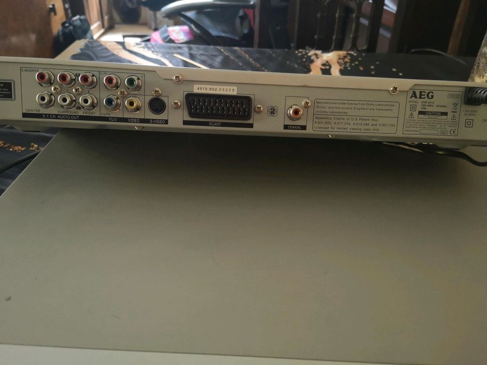AEG DVD 4515 MPEG 4 PLAYER in Teltow